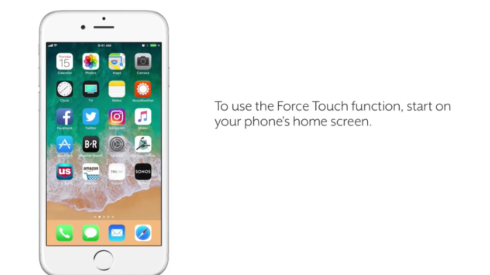 How to use force touch for apple devices